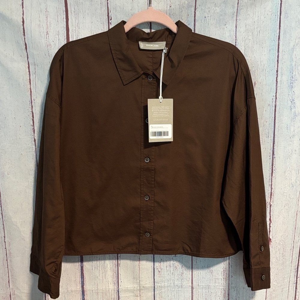 NWT Everlane The Woven P.j. Top